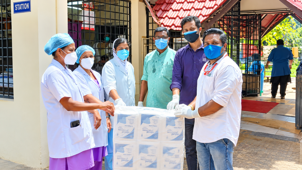 Diaper Distribution to Bedridden Patients